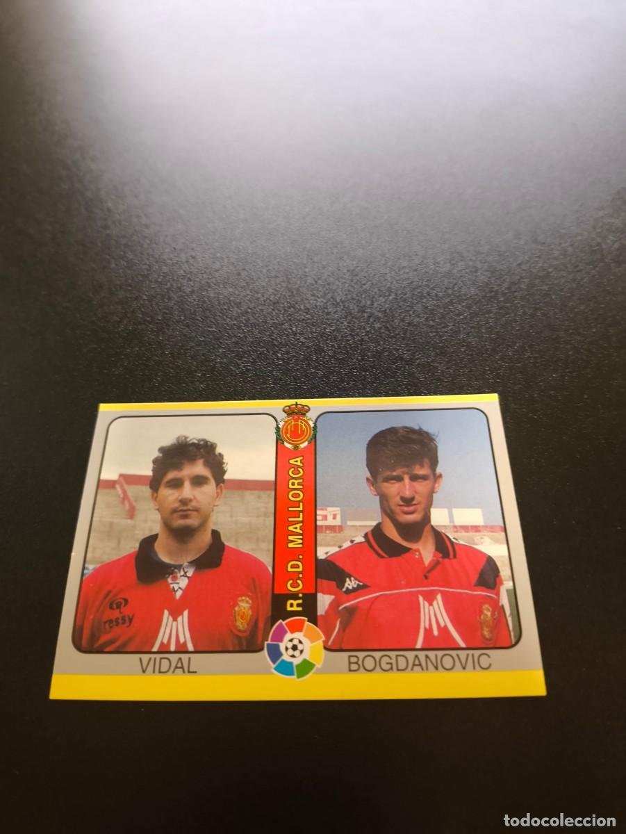 Cromos de f&uacute;tbol: 210 Vidal / Bogdanovic MALLORCA MUNDICROMO LIGA FUTBOL TOTAL 1994 1995 94 95 NO PANINI LIGA ESTE