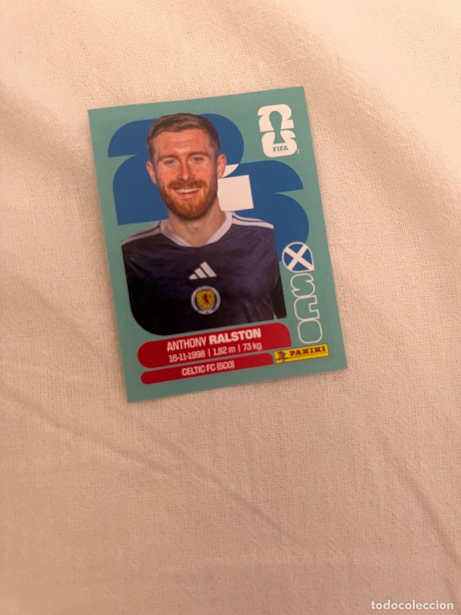 Cromos de f&uacute;tbol: ANTHONY RALSTON ESCOCIA 9 PANINI MUNDIAL FIFA WORLD CUP 2026 PANINI