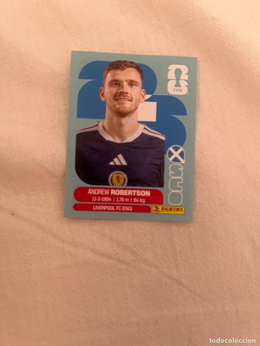 Cromos de f&uacute;tbol: ANDREW ROBERTSON ESCOCIA 6 PANINI MUNDIAL FIFA WORLD CUP 2026 PANINI