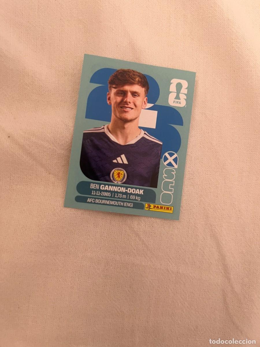 Cromos de f&uacute;tbol: BEN GANNON DOAK ESCOCIA 20 PANINI MUNDIAL FIFA WORLD CUP 2026 PANINI
