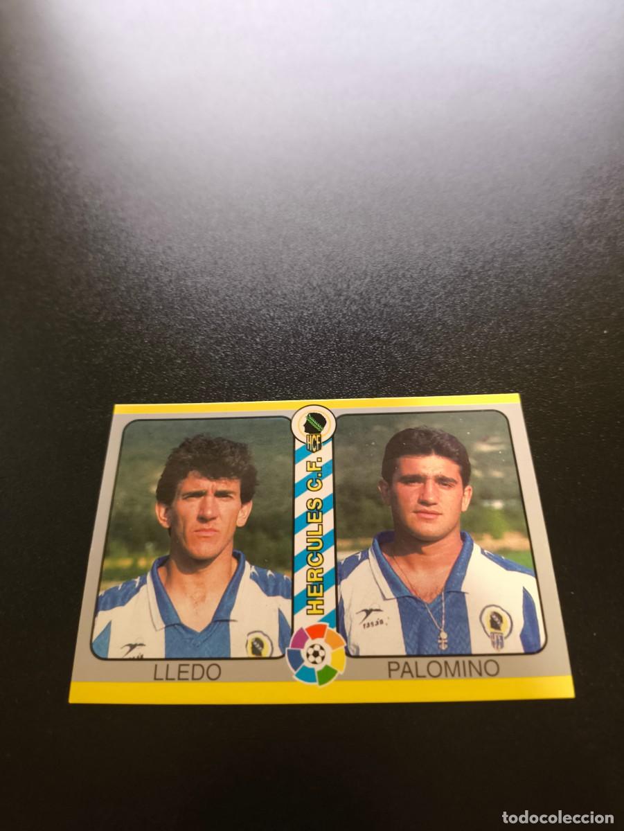Cromos de f&uacute;tbol: 220 Lledo / Palomino HERCULES MUNDICROMO LIGA FUTBOL TOTAL 1994 1995 94 95 NO PANINI ESTE
