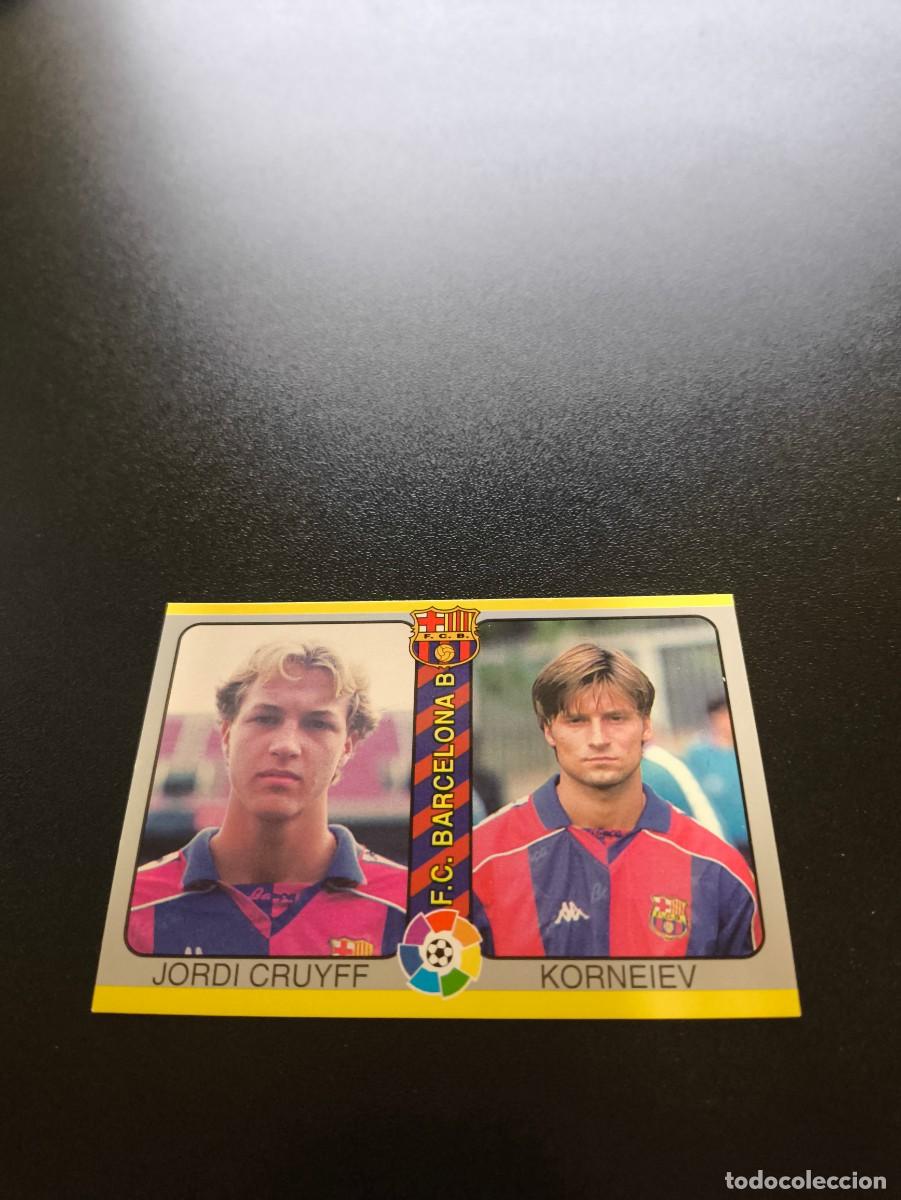 Cromos de f&uacute;tbol: 227 Jordi Cruyff / Korneiev BARCELONA B MUNDICROMO LIGA FUTBOL TOTAL 1994 1995 94 95 NO PANINI ESTE
