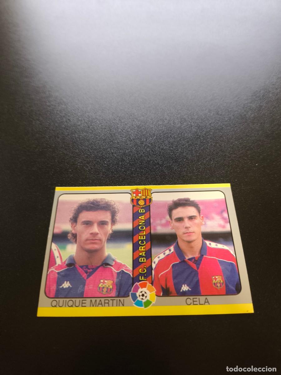 Cromos de f&uacute;tbol: 228 Quique Martin / Cela BARCELONA B MUNDICROMO LIGA FUTBOL TOTAL 1994 1995 94 95 NO PANINI ESTE