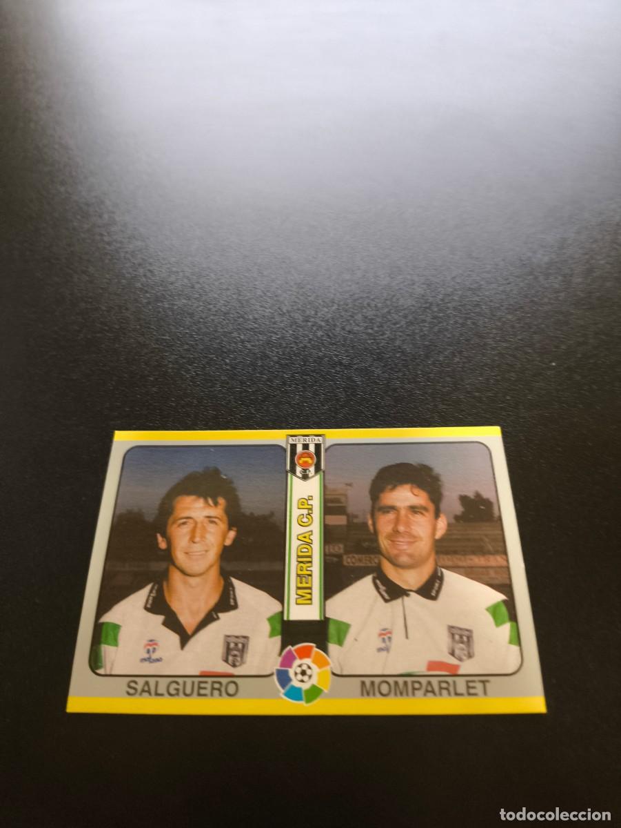 Cromos de f&uacute;tbol: 230 Salguero / Momparlet MERIDA MUNDICROMO LIGA FUTBOL TOTAL 1994 1995 94 95 NO PANINI ESTE