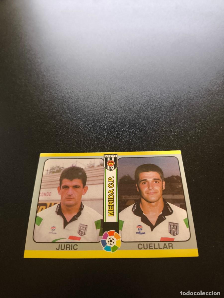 Cromos de f&uacute;tbol: 233 Juric / Cuellar MERIDA MUNDICROMO LIGA FUTBOL TOTAL 1994 1995 94 95 NO PANINI ESTE