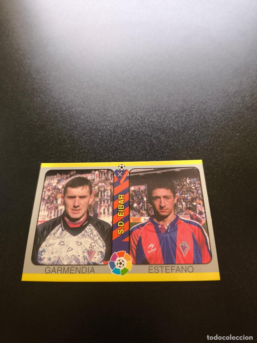 Cromos de f&uacute;tbol: 235 Garmendia / Estefano EIBAR MUNDICROMO LIGA FUTBOL TOTAL 1994 1995 94 95 NO PANINI ESTE