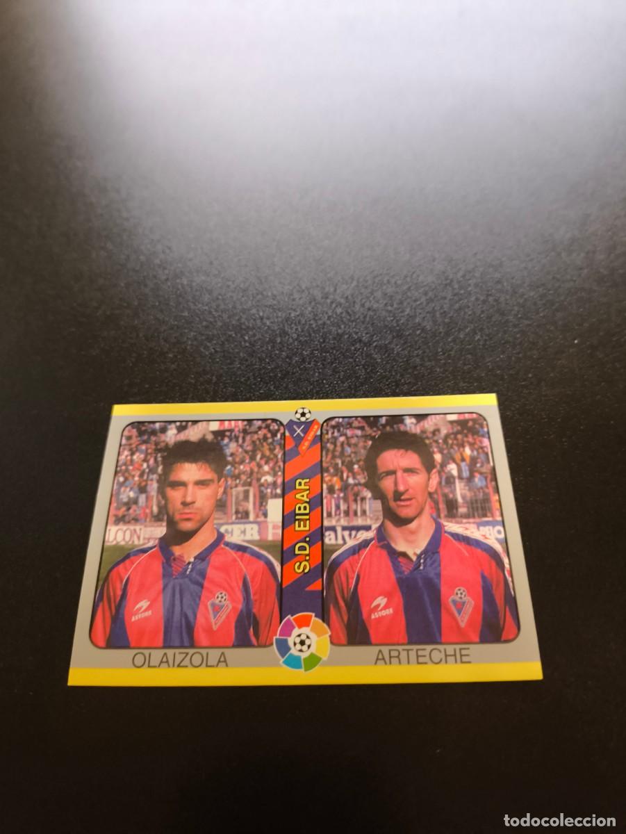 Cromos de f&uacute;tbol: 237 Olaizola / Arteche EIBAR MUNDICROMO LIGA FUTBOL TOTAL 1994 1995 94 95 NO PANINI ESTE