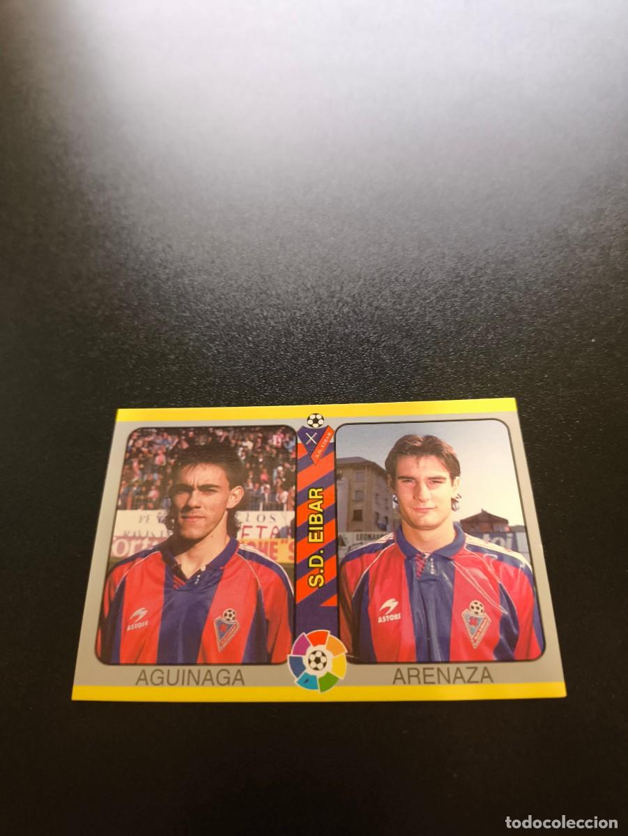 Cromos de f&uacute;tbol: 238 Aguinaga / Arenaza EIBAR MUNDICROMO LIGA FUTBOL TOTAL 1994 1995 94 95 NO PANINI ESTE