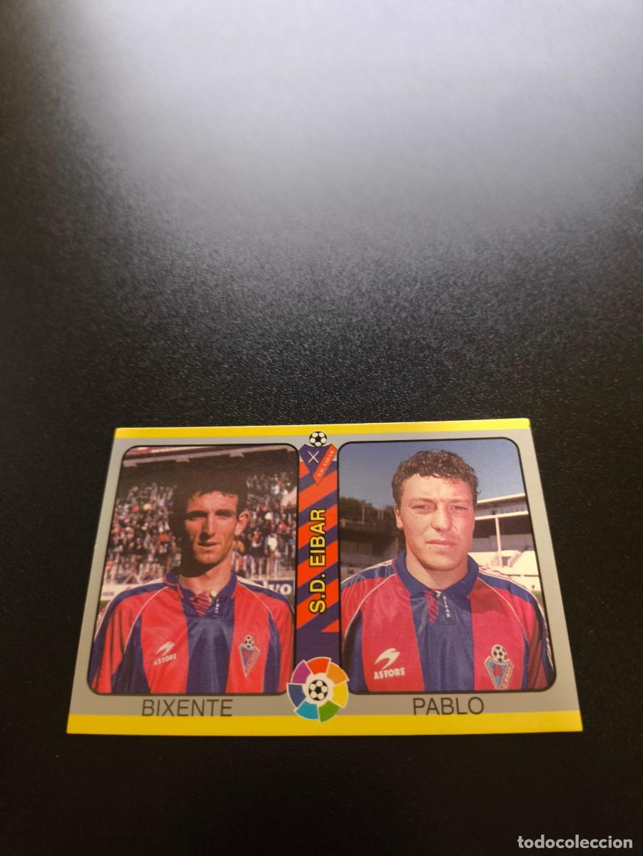 Cromos de f&uacute;tbol: 240 Bixente / Pablo EIBAR MUNDICROMO LIGA FUTBOL TOTAL 1994 1995 94 95 NO PANINI ESTE