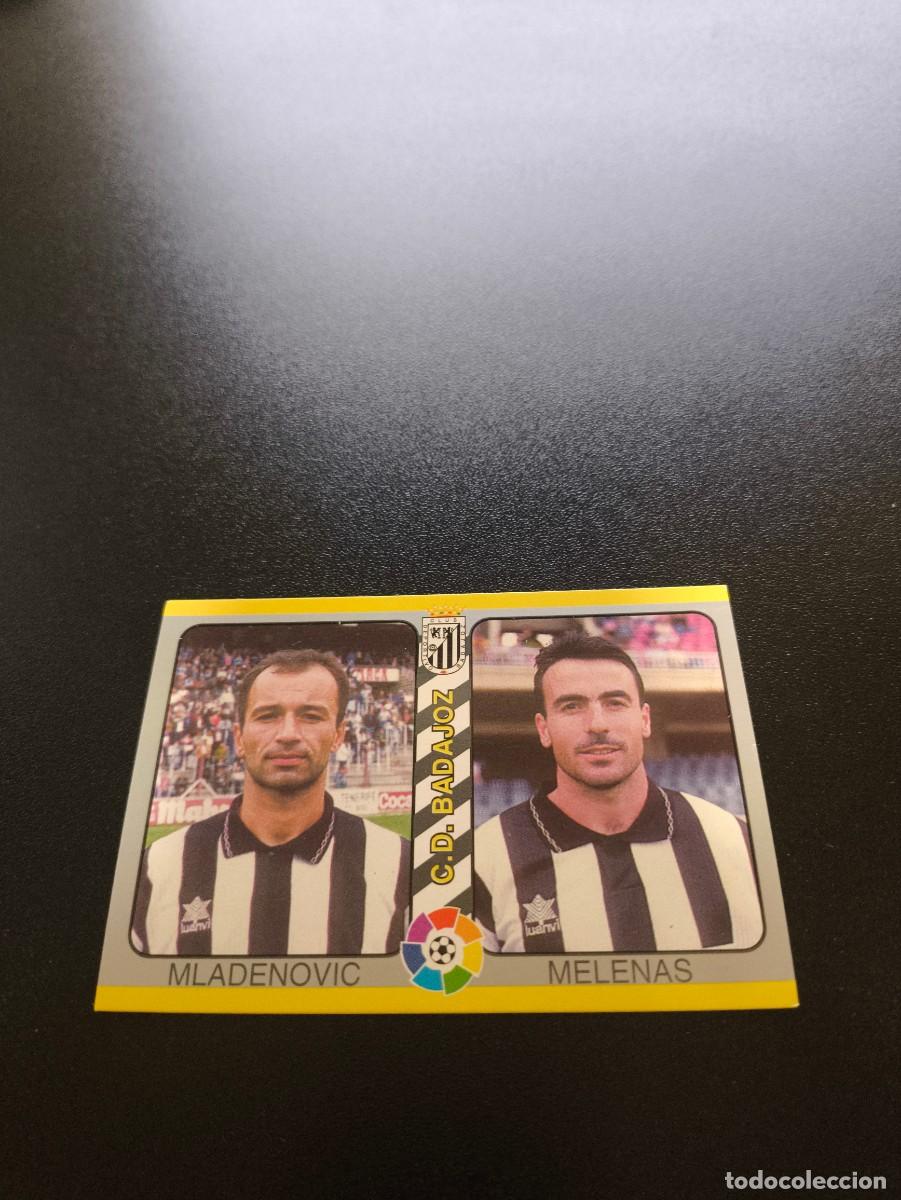 Cromos de f&uacute;tbol: 245 Mladenovic / Melenas BADAJOZ MUNDICROMO LIGA FUTBOL TOTAL 1994 1995 94 95 NO PANINI ESTE
