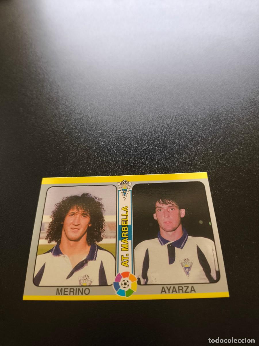 Cromos de f&uacute;tbol: 248 Merino / Ayarza MARBELLA MUNDICROMO LIGA FUTBOL TOTAL 1994 1995 94 95 NO PANINI ESTE
