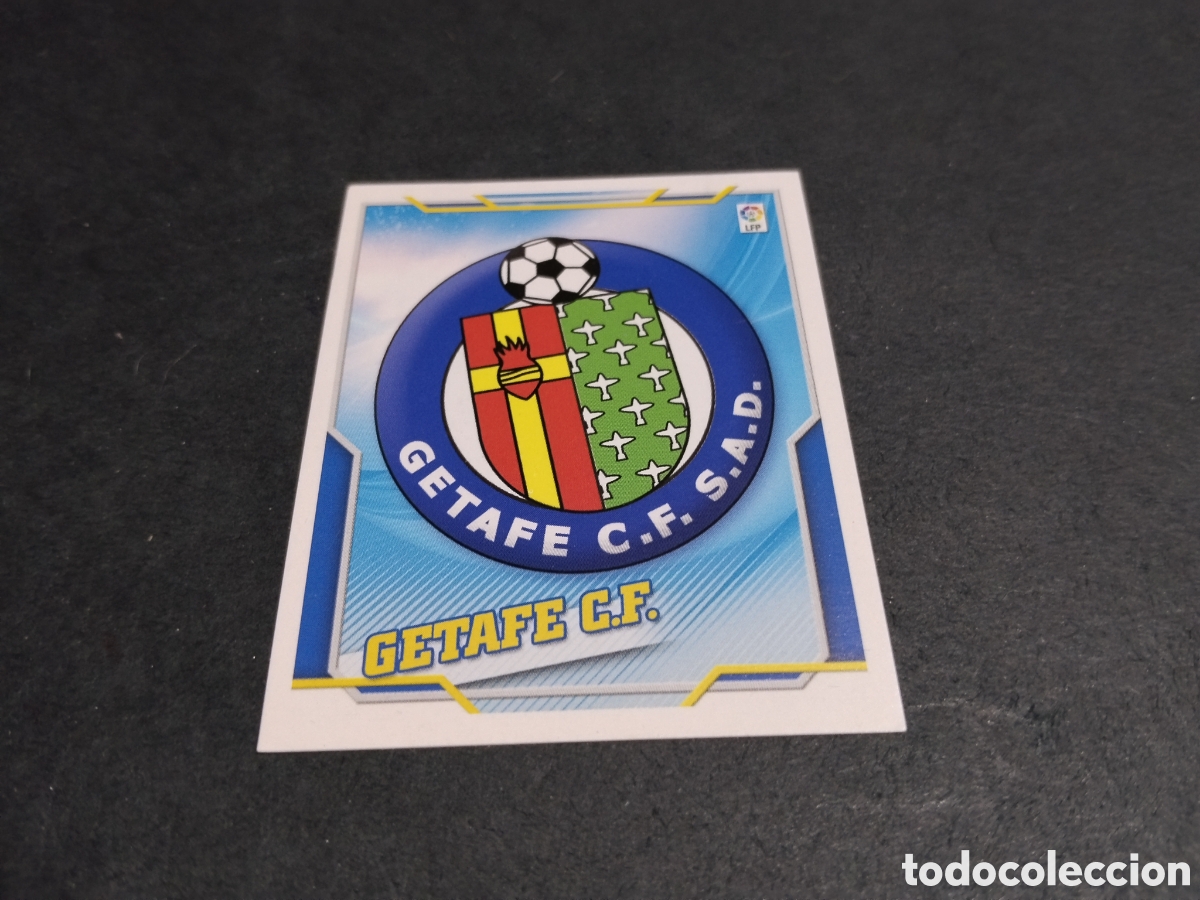 Cromos de f&uacute;tbol: Cromo futbol 2010-11 escudo Getafe