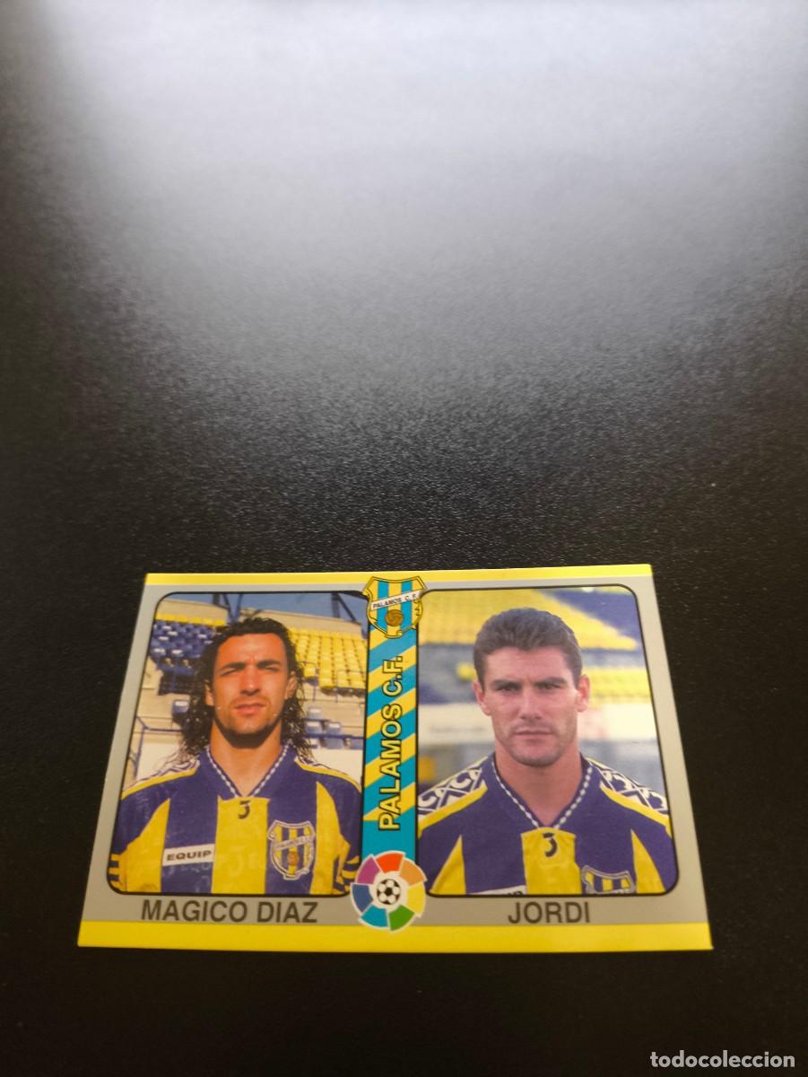 Cromos de f&uacute;tbol: 257 Magico Diaz / Jordi PALAMOS MUNDICROMO LIGA FUTBOL TOTAL 1994 1995 94 95 NO PANINI ESTE