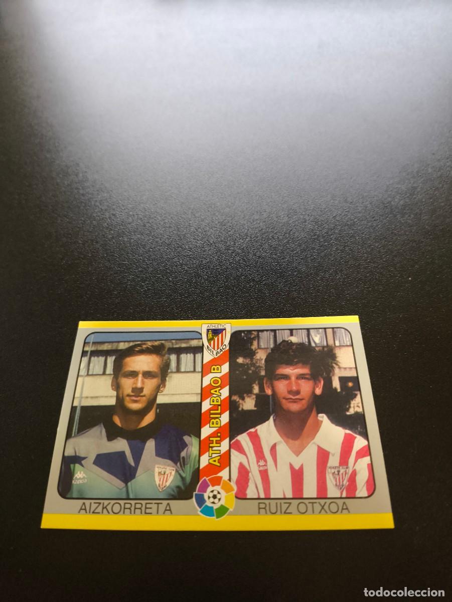 Cromos de f&uacute;tbol: 259 Aizkorreta / Ruiz Otxoa BILBAO B MUNDICROMO LIGA FUTBOL TOTAL 1994 1995 94 95 NO PANINI ESTE
