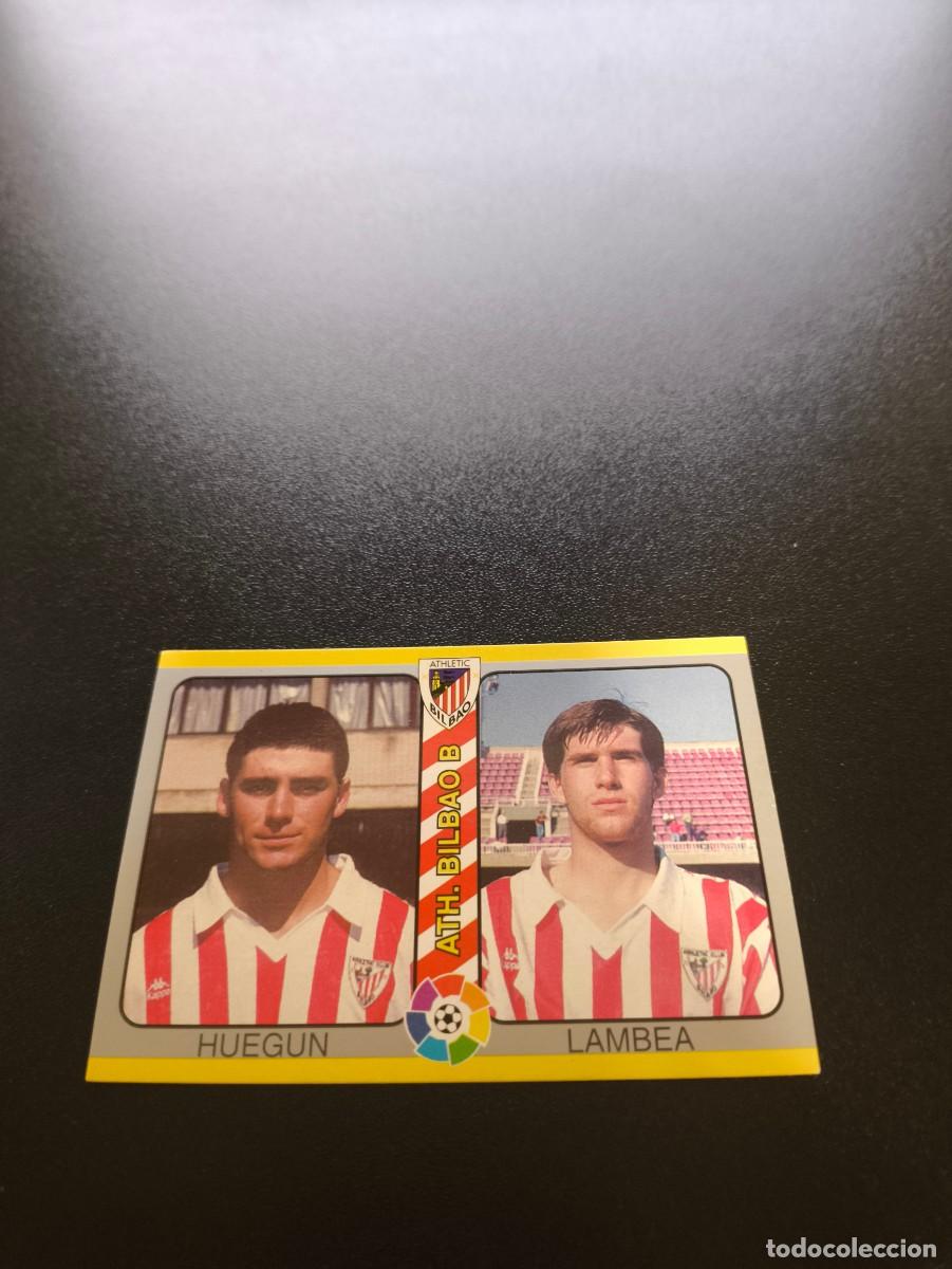 Cromos de f&uacute;tbol: 264 Huegun / Lambea BILBAO B MUNDICROMO LIGA FUTBOL TOTAL 1994 1995 94 95 NO PANINI ESTE