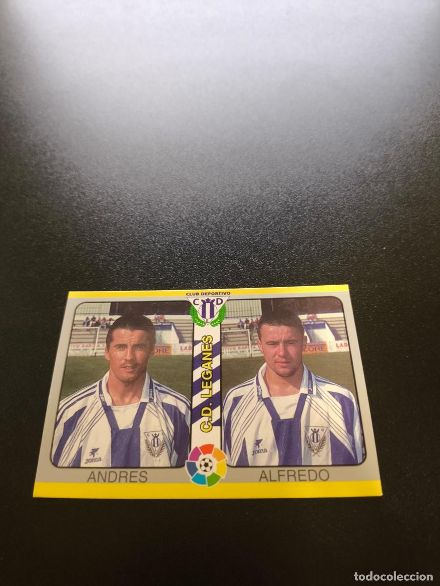 Cromos de f&uacute;tbol: 268 Andres / Alfredo LEGANES MUNDICROMO LIGA FUTBOL TOTAL 1994 1995 94 95 NO PANINI ESTE