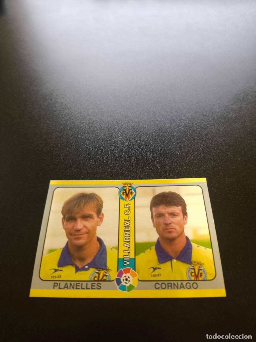Cromos de f&uacute;tbol: 275 Planelles / Cornago VILLARREAL MUNDICROMO LIGA FUTBOL TOTAL 1994 1995 94 95 NO PANINI ESTE