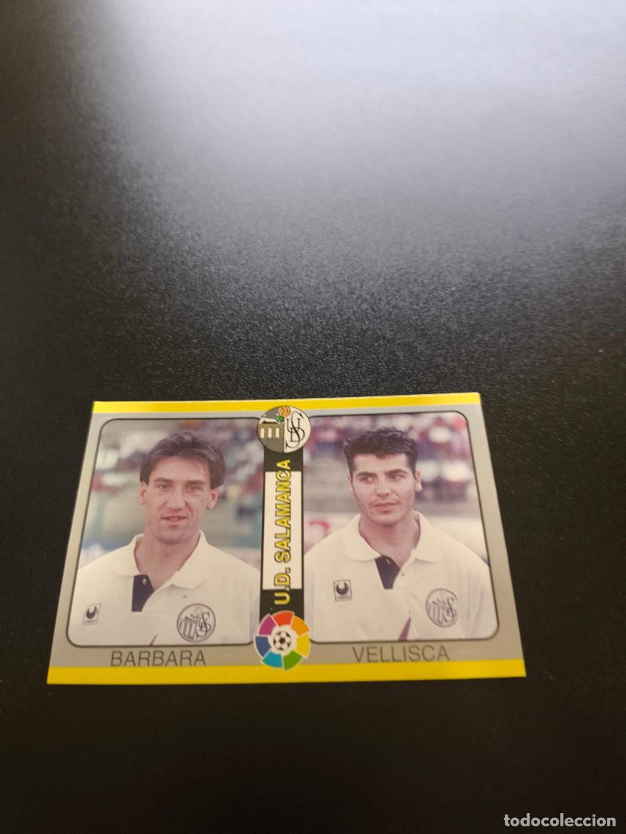 Cromos de f&uacute;tbol: 287 Barbara / Vellisca SALAMANCA MUNDICROMO LIGA FUTBOL TOTAL 1994 1995 94 95 NO PANINI ESTE