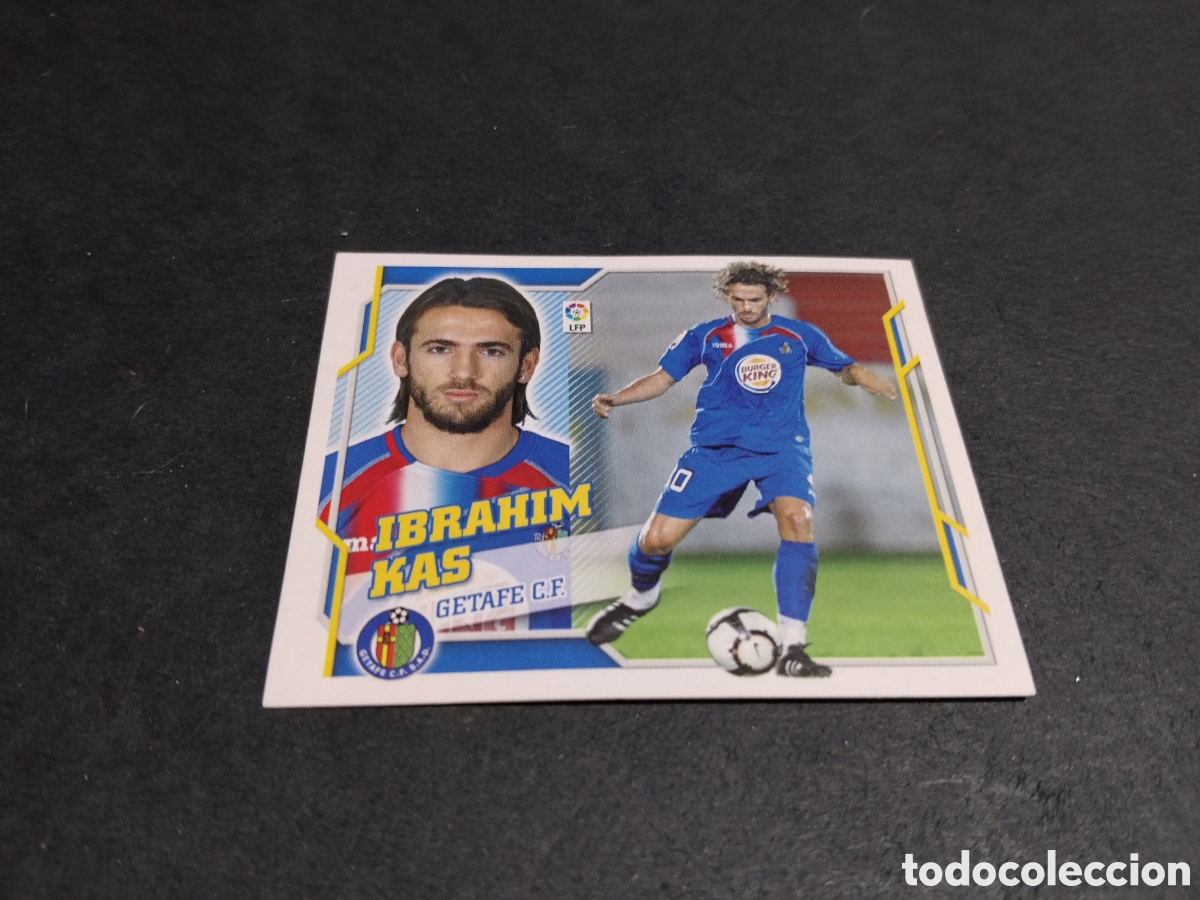 Cromos de f&uacute;tbol: Cromo futbol 2010-11 ibrahim Kas, Getafe
