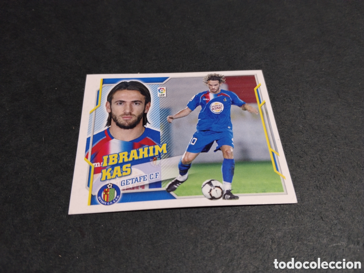 Cromos de f&uacute;tbol: Cromo futbol 2010-11 ibrahim Kas, Getafe