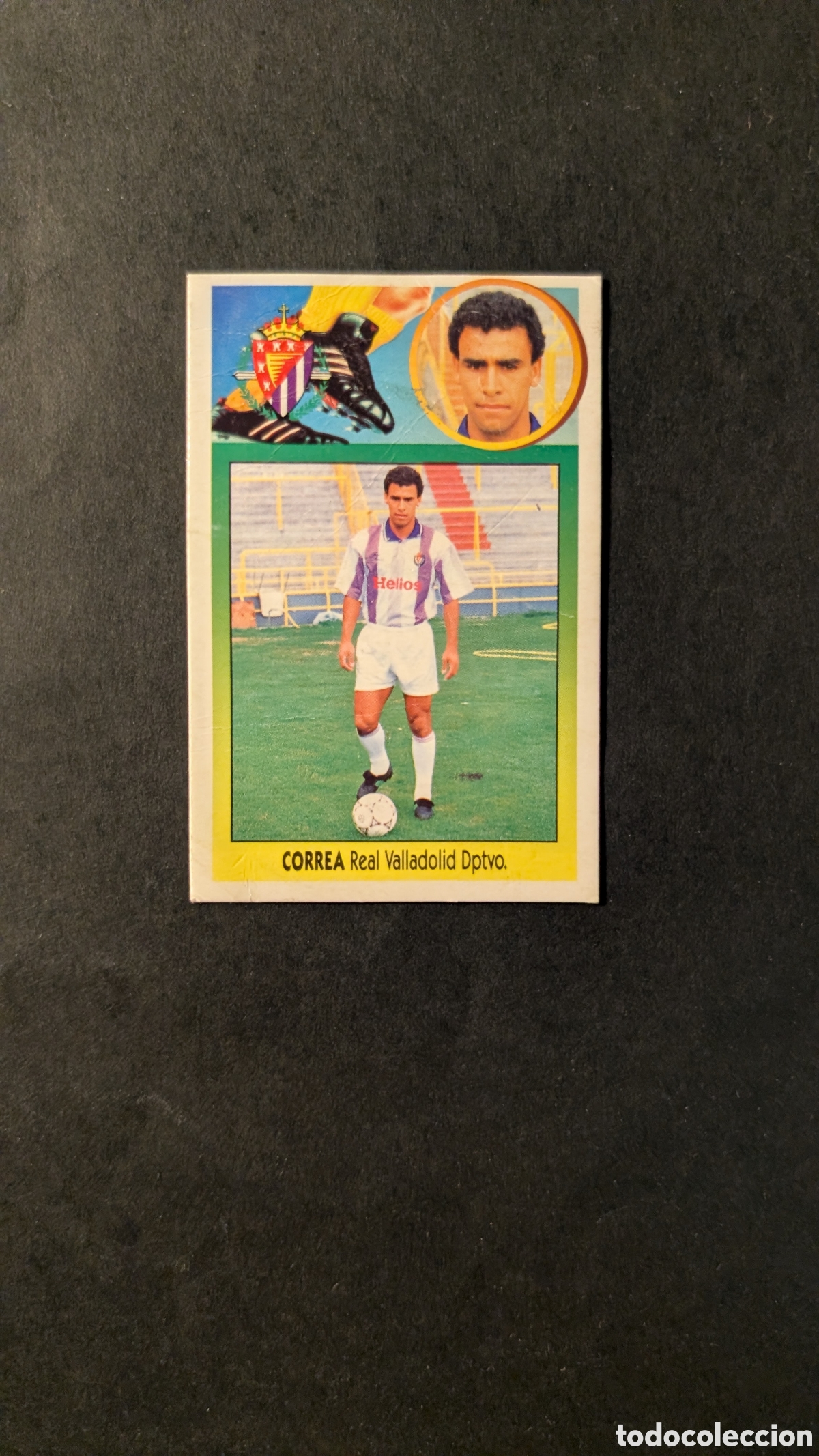 Cromos de Futebol: CORREA VALLDOLID FICHAJE 26 LIGA ESTE 1993/94 93 94 CARTON DESPEGADO