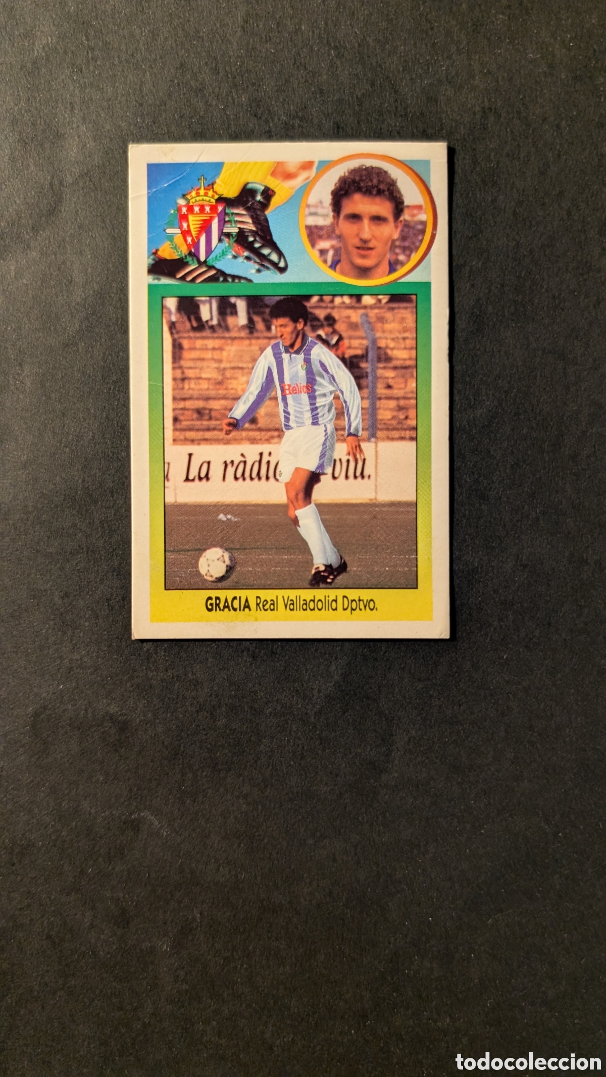 Football Stickers: GRACIA VALLADOLID COLOCA LIGA ESTE 1993/94 93 94 CARTON DESPEGADO