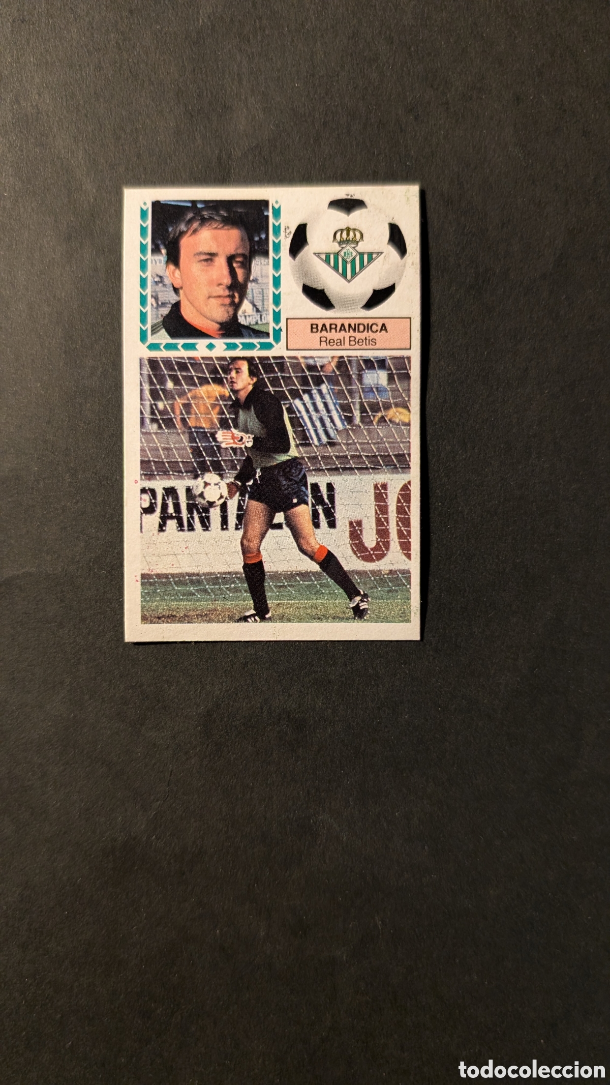 Fu&szlig;ball-Sticker: BARANDICA BETIS FICHAJE 5 LIGA ESTE 1983/84 83 84 DESPEGADO