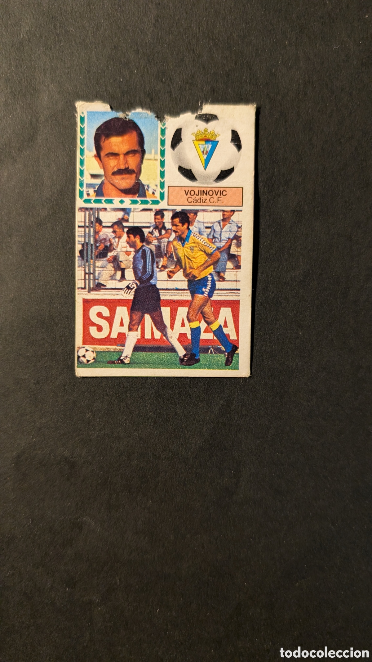 Cartes &agrave; collectionner de Football: VOJINOVIC CADIZ VERSION MEYBA LIGA ESTE 1983/84 83 84 DESPEGADO