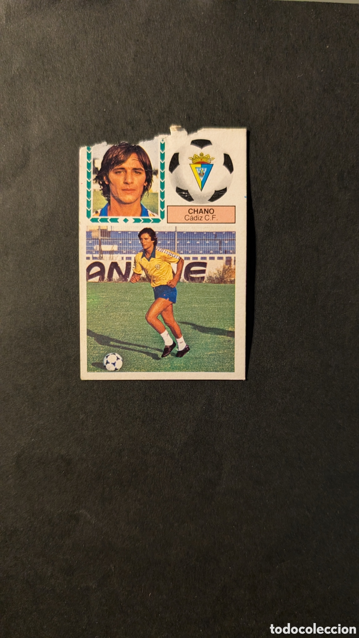 Cartes &agrave; collectionner de Football: CHANO CADIZ VERSION MEYBA LIGA ESTE 1983/84 83 84 DESPEGADO