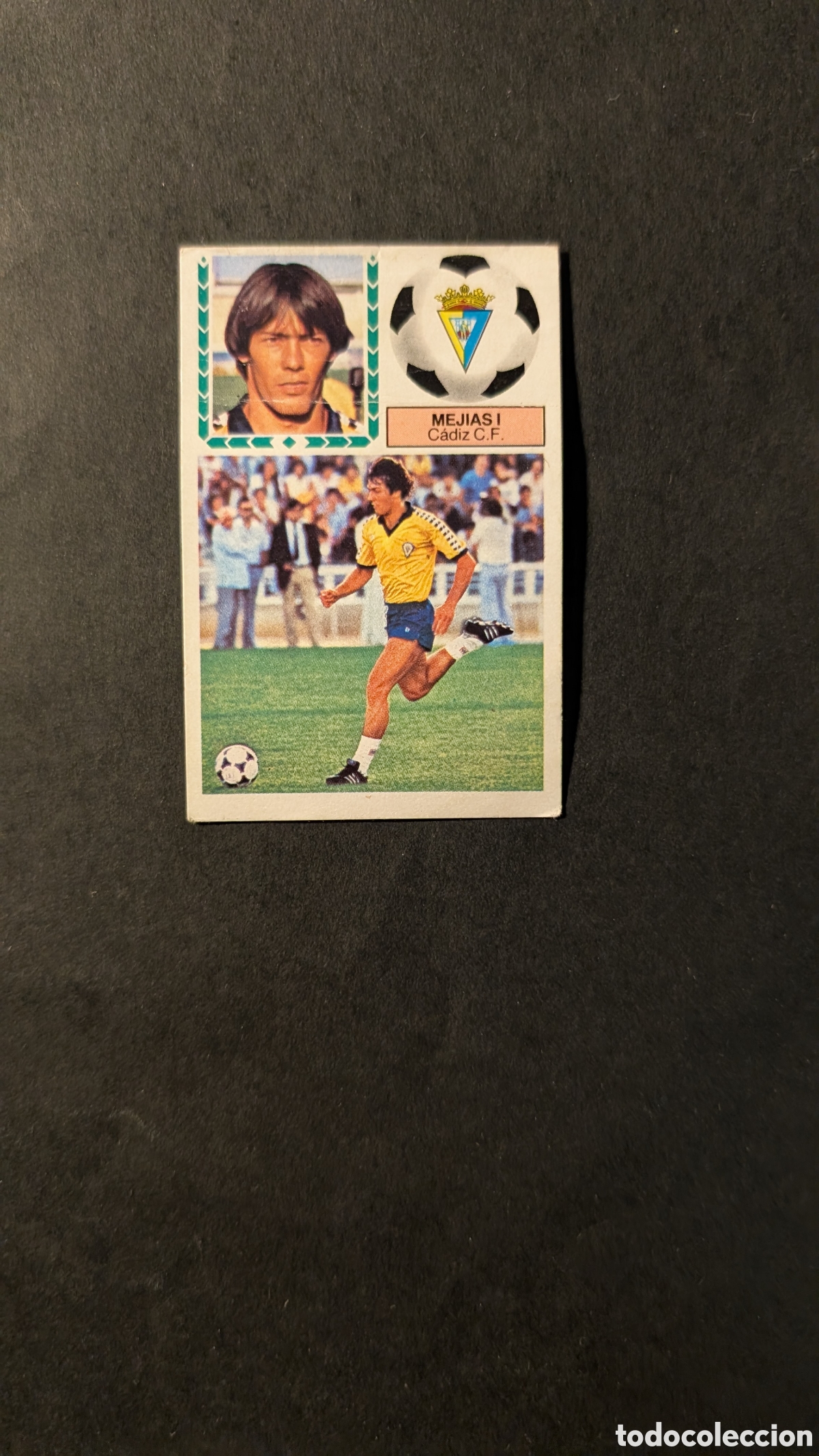Cartes &agrave; collectionner de Football: MEJIAS I CADIZ VERSION MEYBA LIGA ESTE 1983/84 83 84 DESPEGADO