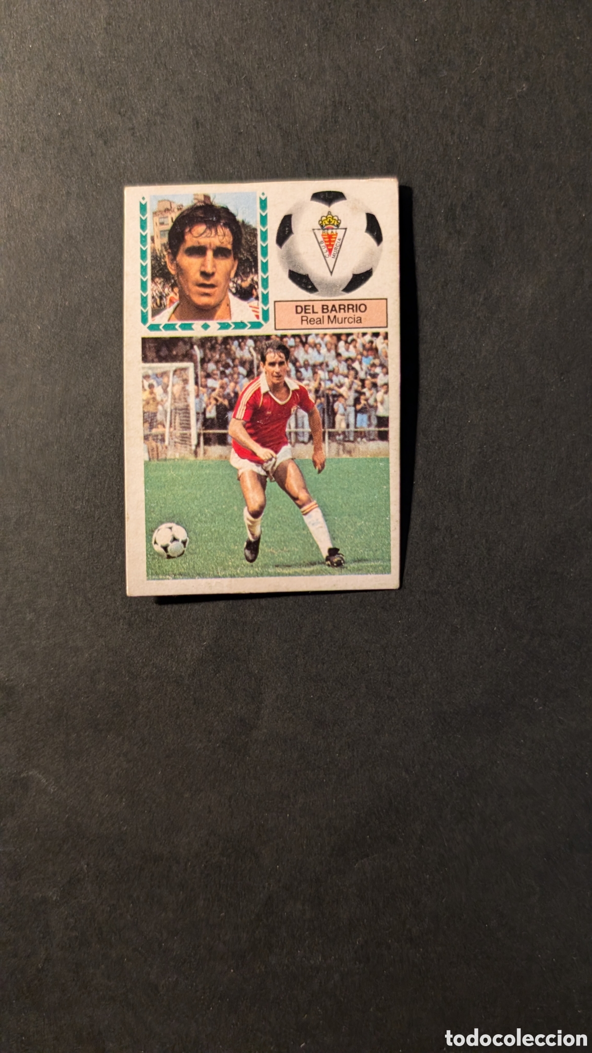 Football Stickers: DEL BARRIO MURCIA LIGA ESTE 1983/84 83 84 DESPEGADO