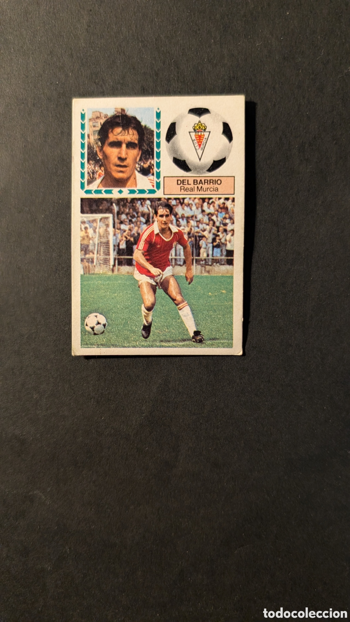 Football Stickers: DEL BARRIO MURCIA LIGA ESTE 1983/84 83 84 DESPEGADO