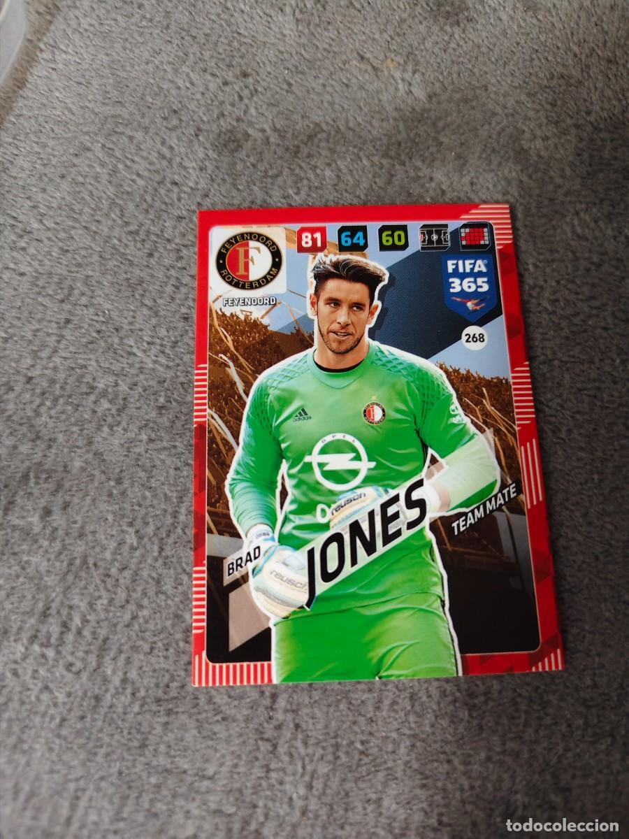 Cromos de f&uacute;tbol: 365 ADRENALYN XL 2018 268 BRAD JONES FEYENOORD TEAM MATE FIFA PANINI 17 2017 18 AXL AAP