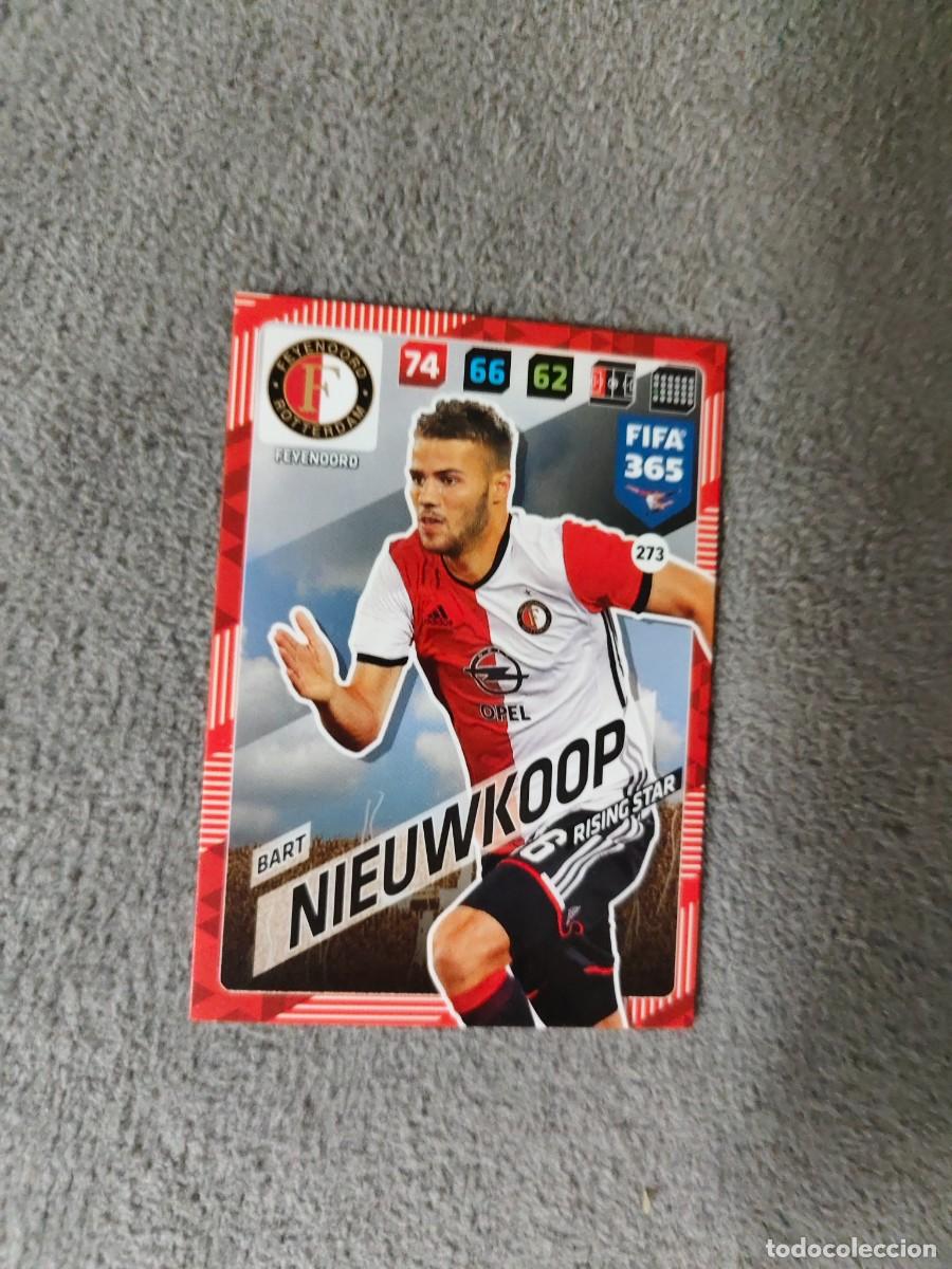 Cromos de f&uacute;tbol: 365 ADRENALYN XL 2018 273 BART NIEUWKOOP FEYENOORD TEAM MATE FIFA PANINI 17 2017 18 AXL AAP