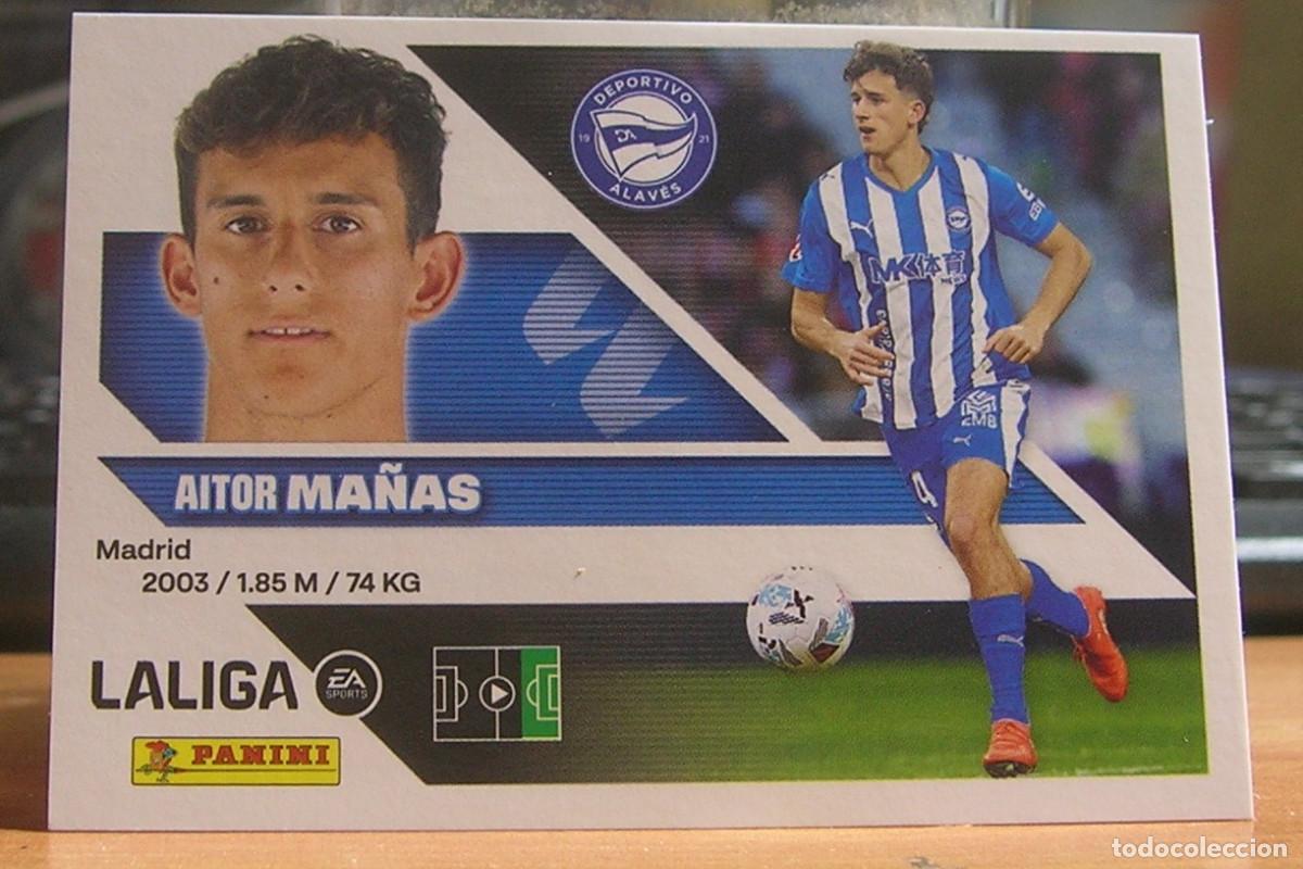 Cromos de f&uacute;tbol: EDICIONES ESTE 2026-2027 26 27 N&ordm; 18 B 18B MA&Ntilde;AS (ALAVES) SIN PEGAR