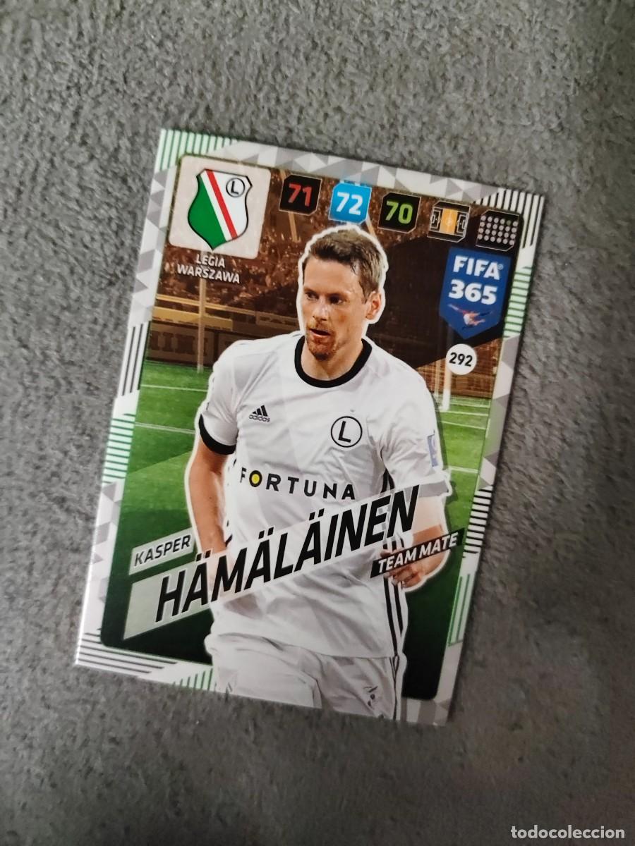 Cromos de f&uacute;tbol: 365 ADRENALYN XL 2018 KASPAR H&Auml;M&Auml;L&Auml;INEN LEGIA WARSZAWA RISING STAR FIFA PANINI 17 2017 18 AXL AAP