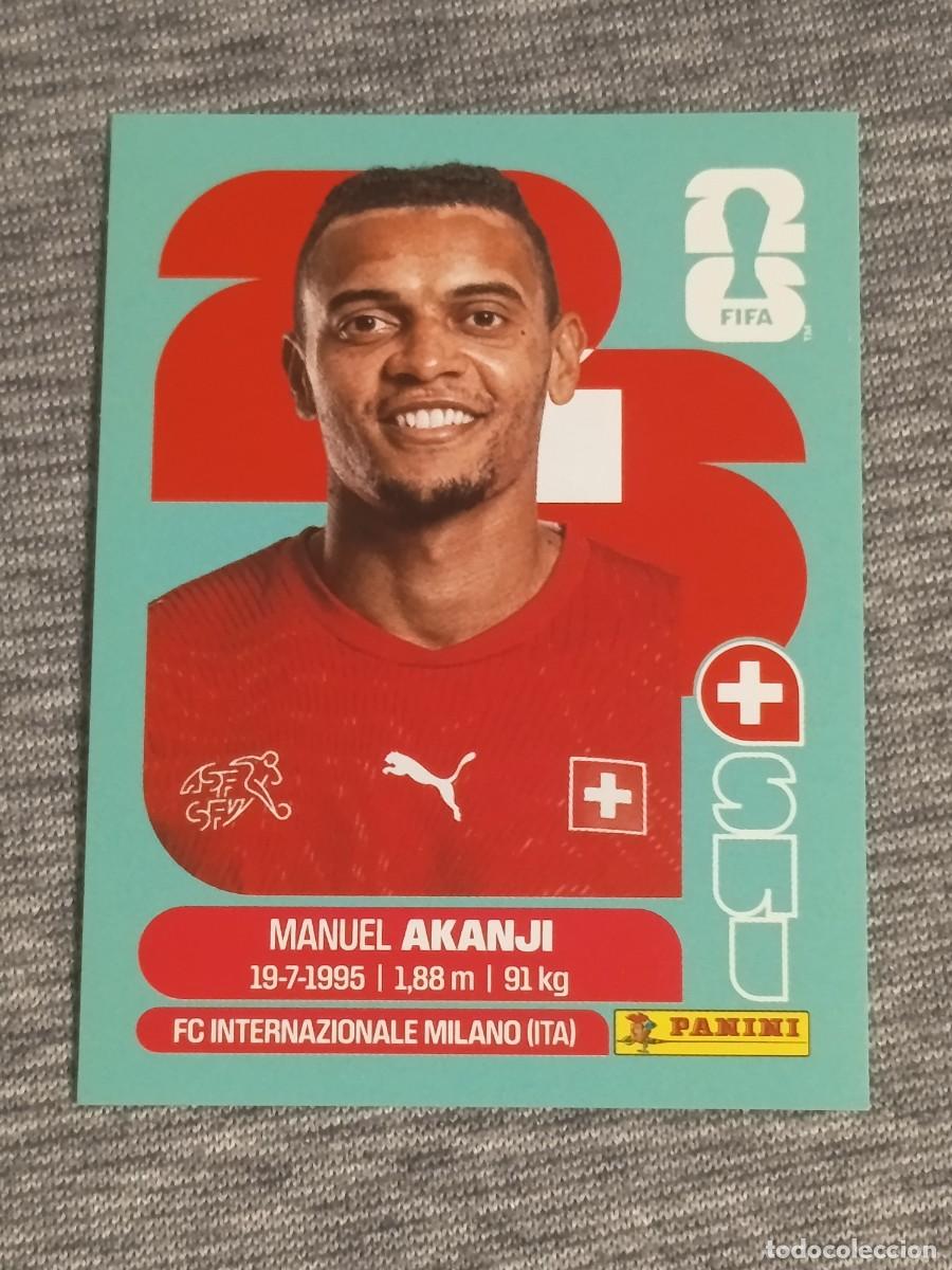 Cromos de f&uacute;tbol: AKANJI SUI 4 STICKER MUNDIAL 2026 PANINI FIFA WORLD CUP NUEVO