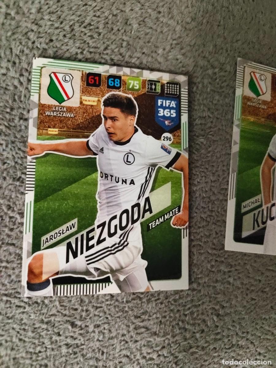 Cromos de f&uacute;tbol: 365 ADRENALYN XL 2018 296 JAROSŁAW NIEZGODA LEGIA WARSZAWA TEAM MATE FIFA PANINI 17 2017 18 AXL AAP