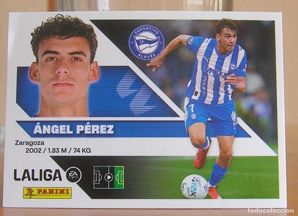 Cromos de f&uacute;tbol: EDICIONES ESTE 2026-2027 26 27 N&ordm; 17 ANGEL PEREZ (ALAVES) SIN PEGAR