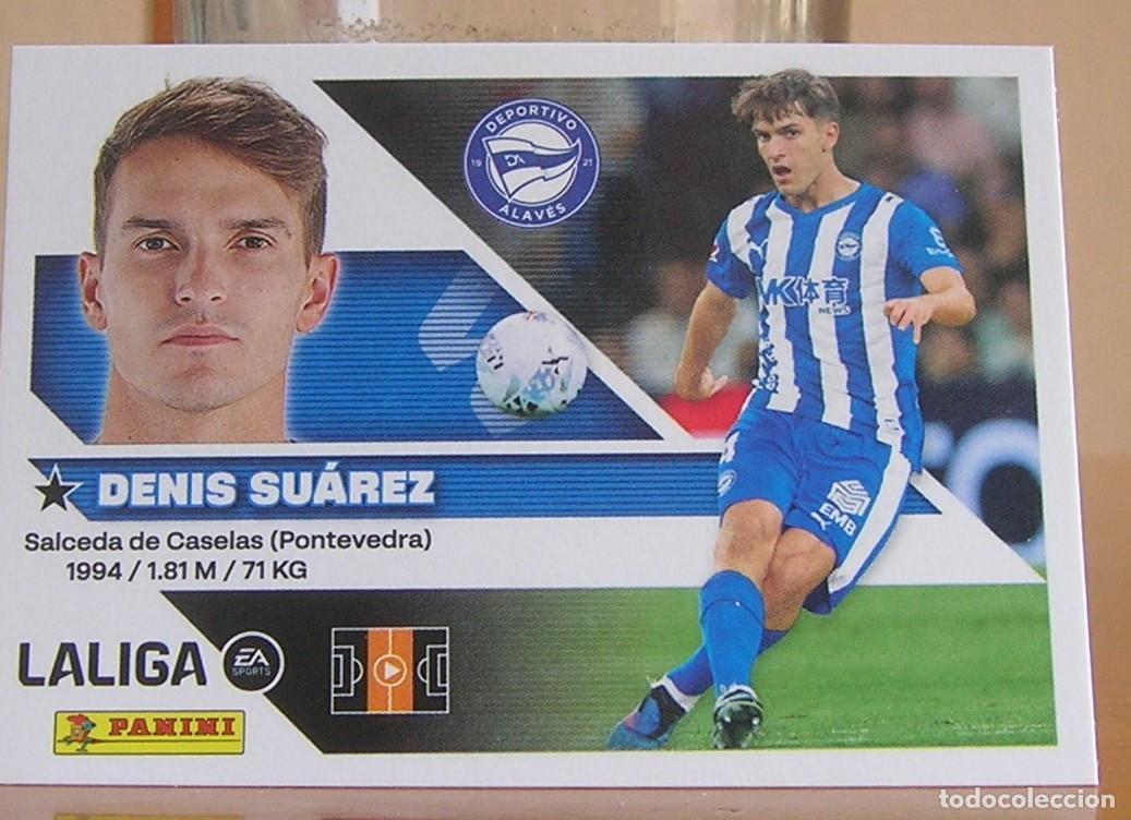 Cromos de f&uacute;tbol: EDICIONES ESTE 2026-2027 26 27 N&ordm; 16 DENIS SUAREZ (ALAVES) SIN PEGAR