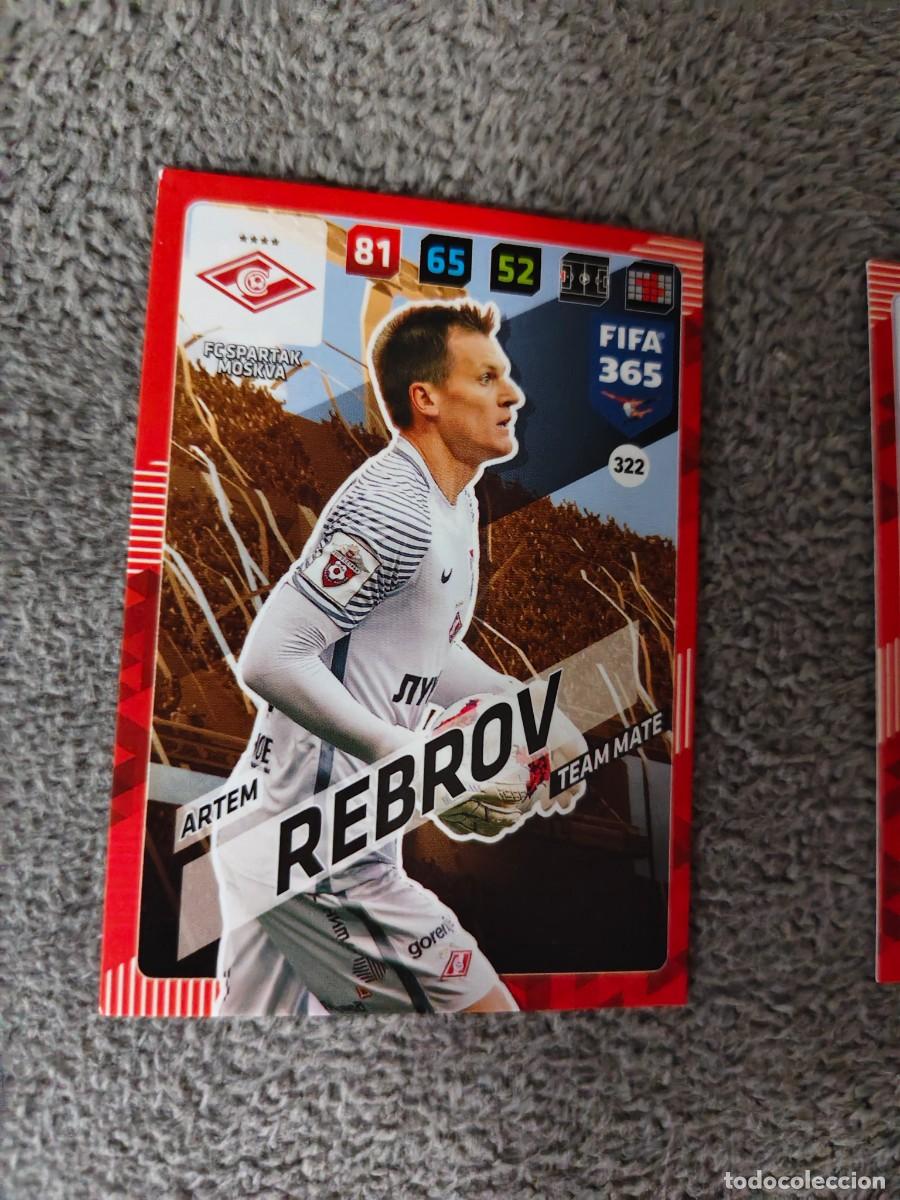 Cromos de f&uacute;tbol: 365 ADRENALYN XL 2018 322 ARTEM REBROV SPARTAK MOSCU TEAM MATE FIFA PANINI 17 2017 18 AXL AAP