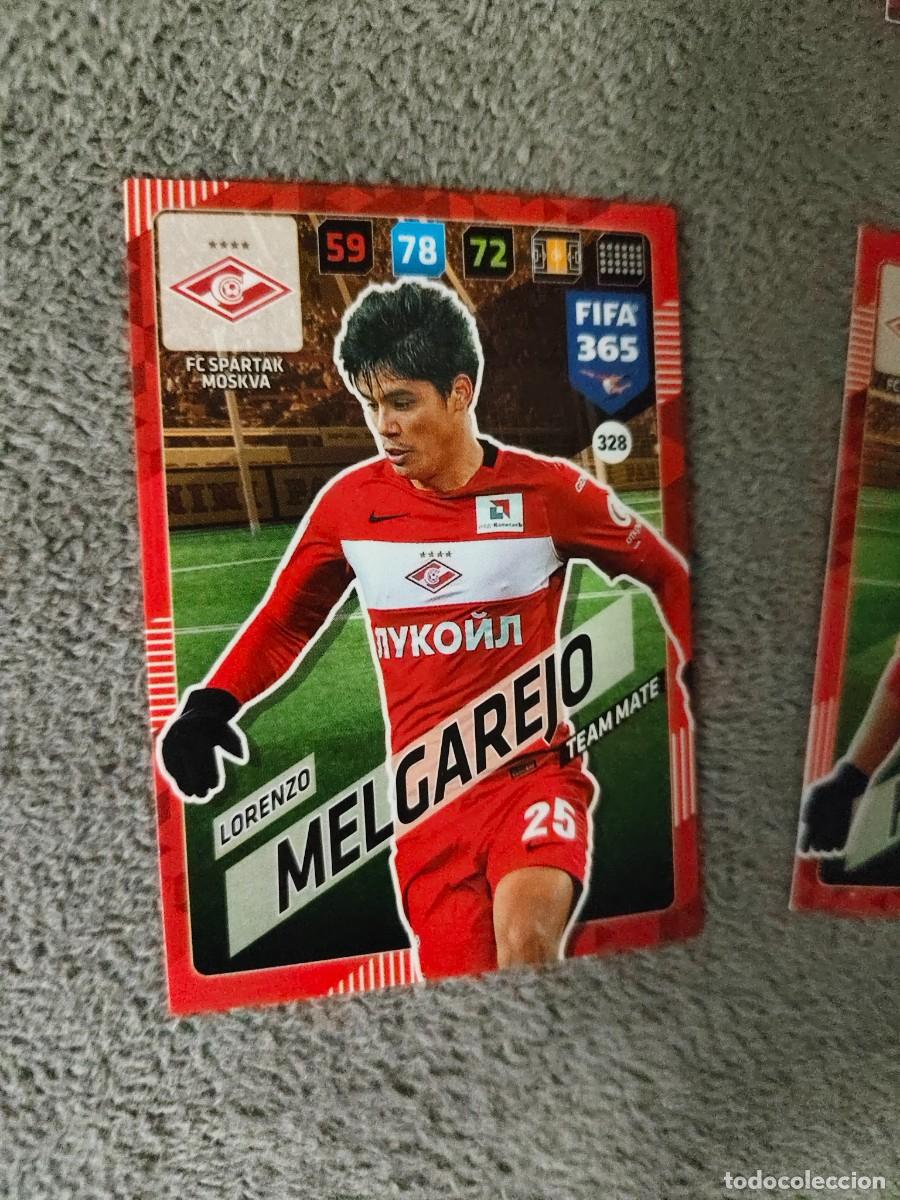 Cromos de f&uacute;tbol: 365 ADRENALYN XL 2018 328 LORENZO MELGAREJO SPARTAK MOSCU TEAM MATE FIFA PANINI 17 2017 18 AXL AAP