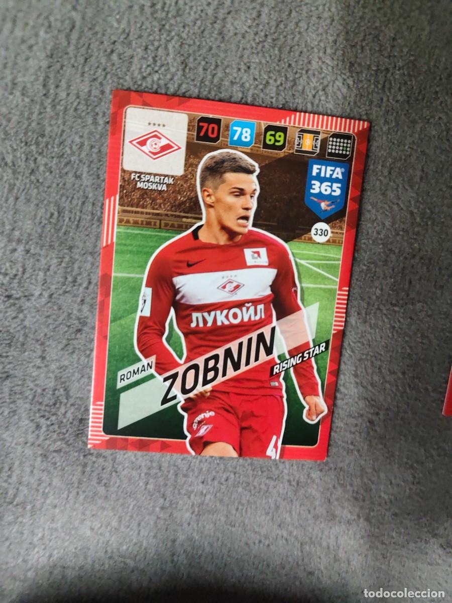 Cromos de f&uacute;tbol: 365 ADRENALYN XL 2018 ROMAN ZOBNIN SPARTAK MOSCU RISING STAR FIFA PANINI 17 2017 18 AXL AAP