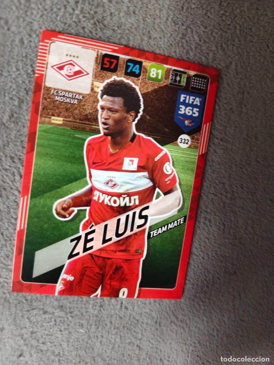 Cromos de f&uacute;tbol: 365 ADRENALYN XL 2018 332 Z&Eacute; LUIS SPARTAK MOSCU TEAM MATE FIFA PANINI 17 2017 18 AXL AAP