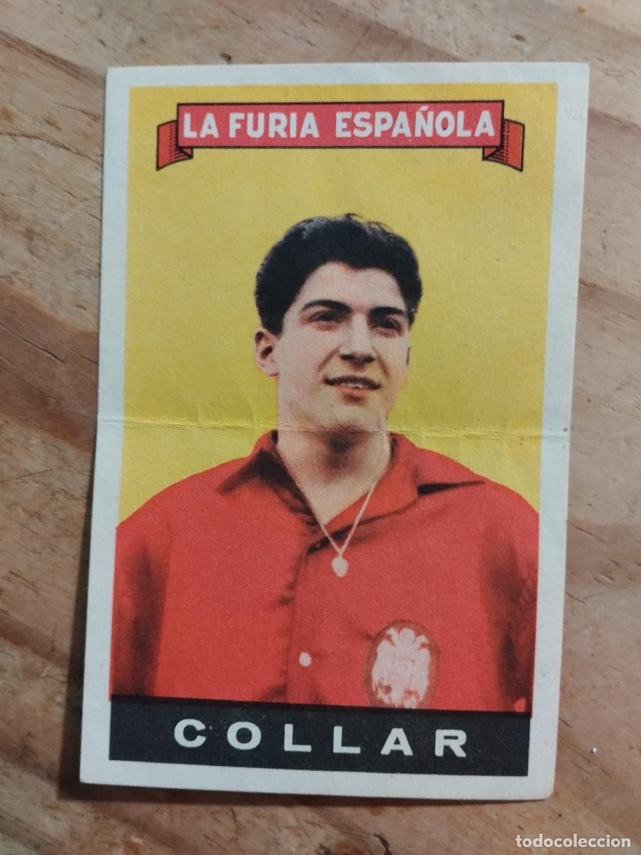 Cromos de f&uacute;tbol: CROMO FUTBOL LA FURIA ESPA&Ntilde;OLA MAGUREGUI