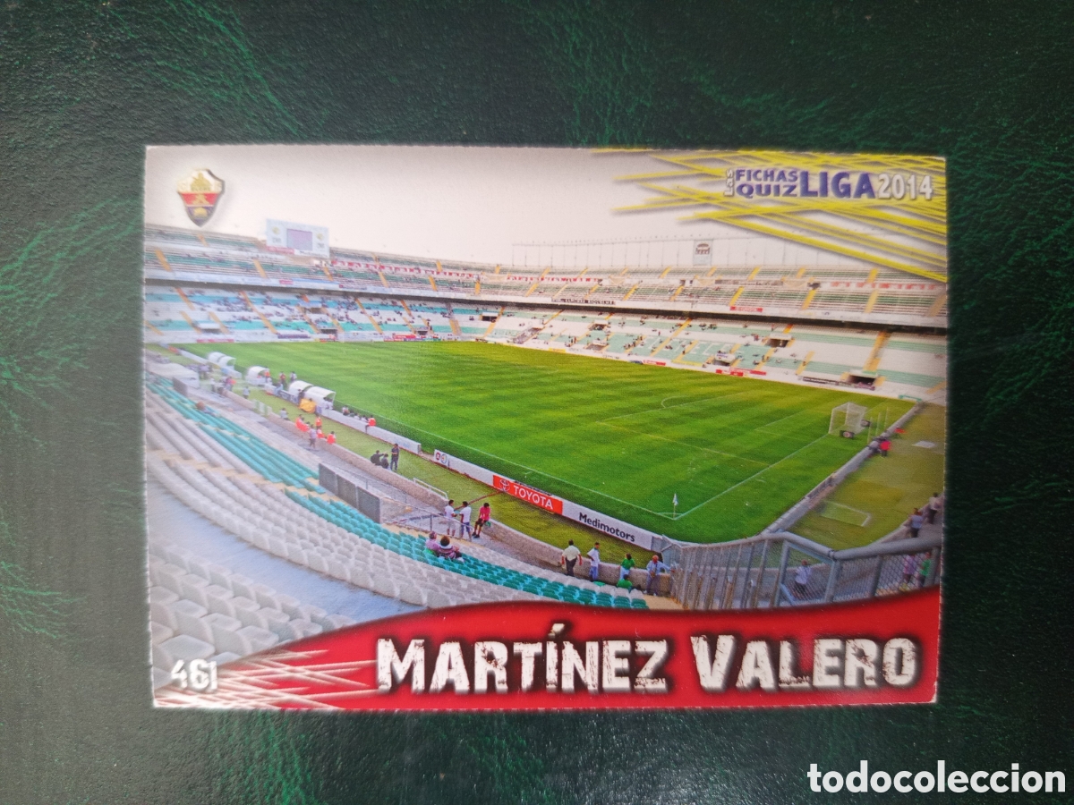 Cromos de f&uacute;tbol: ❇️ CROMO ⚽ ESTADIO MARTINEZ VALERO ELCHE 461 FICHAS LIGA GAME 2014 13 14 2013 2014 MUNDICROMO ❇️
