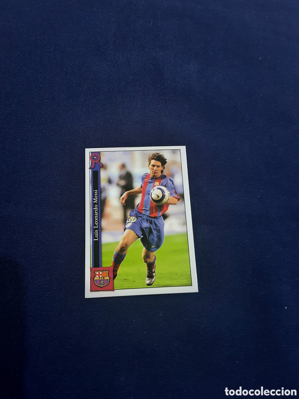 Cromos de f&uacute;tbol: Lionel messi mundicromo 2005