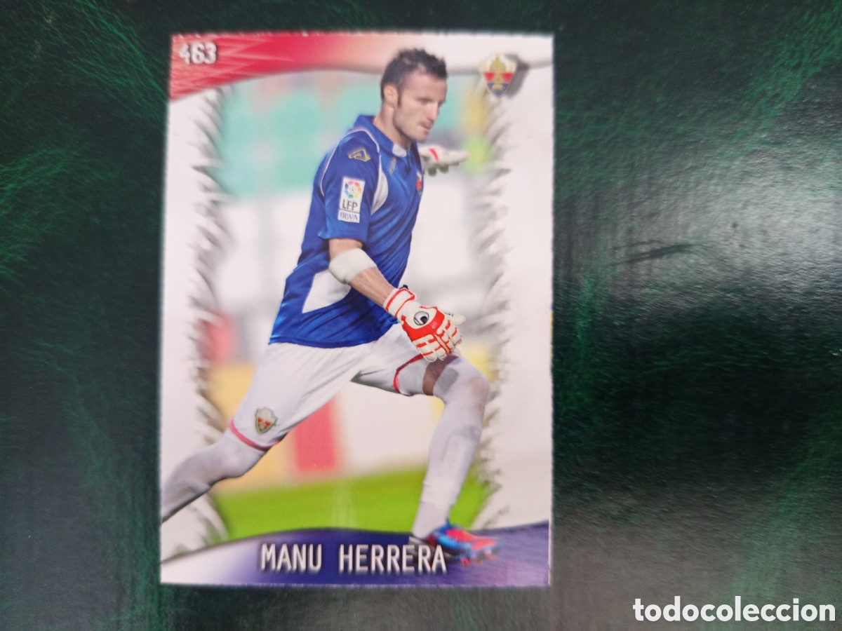 Cromos de f&uacute;tbol: ❇️ CROMO ⚽ MANU HERRERA ELCHE 463 FICHAS LIGA QUIZ GAME 2014 13 14 2013 2014 MUNDICROMO ❇️