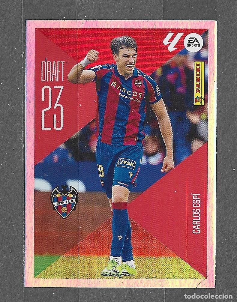 Cromos de f&uacute;tbol: Liga este 26/27 - Carlos Esp&iacute; - N&ordm; 4 - Levante UD - ( Draft 23 )