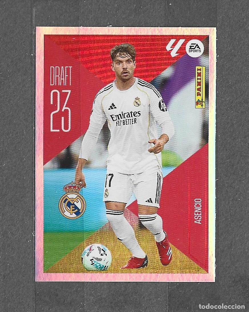 Cromos de f&uacute;tbol: Liga este 26/27 - Asencio - N&ordm; 1 - Real Madrid - ( Draft 23 )